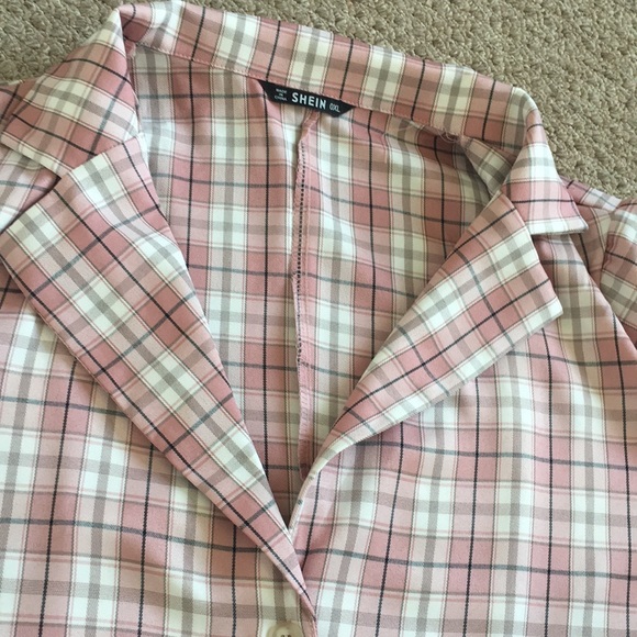 New pink and white half-sleeve top - Picture 5 of 7